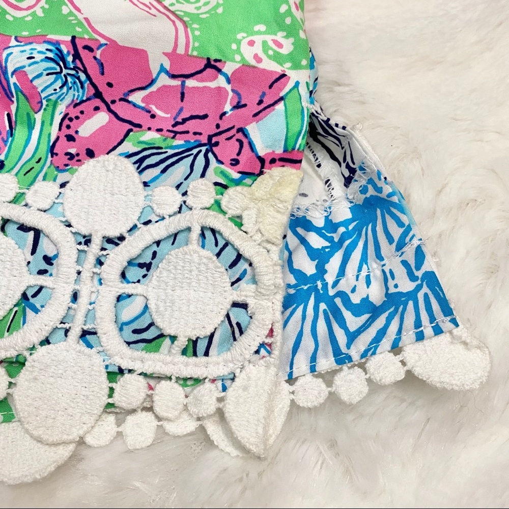 Lilly Pulitzer Marigold Patchwork Nautical Skort - image 6